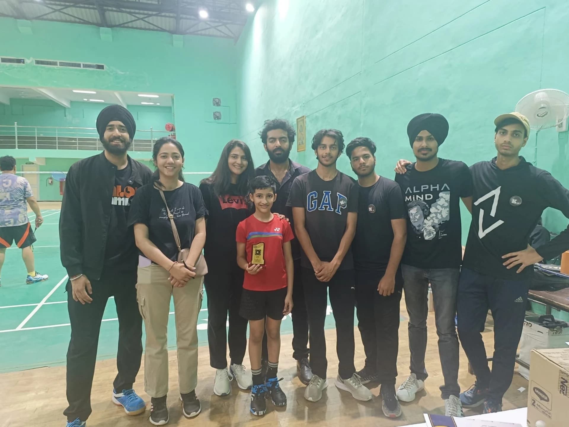 KOMPTE. Badminton tournament 2024-1